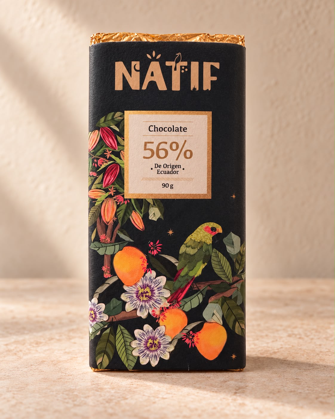 Chocolate Bitter 56% origen Ecuador